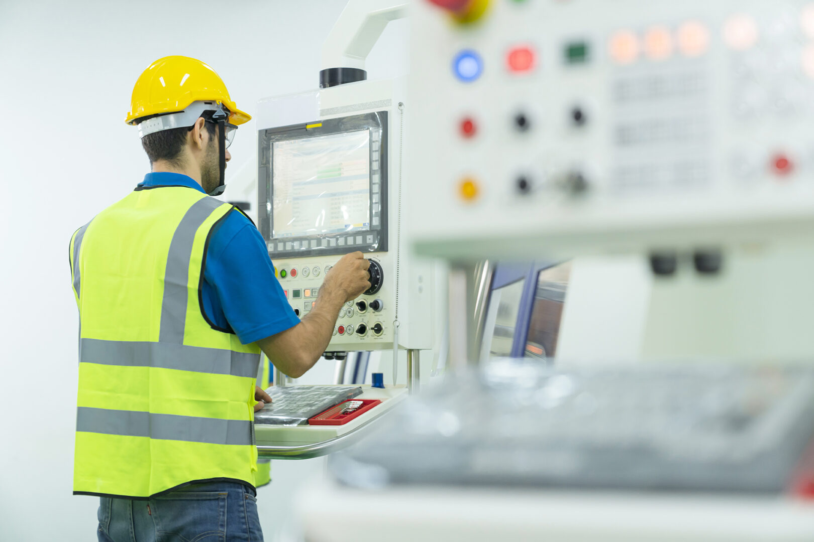 Pupitre de contrôle